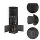 preview thumbnail 36 of 36, TUHOME Syrah Space Efficient Corner Bar Cabinet with 2-Doors