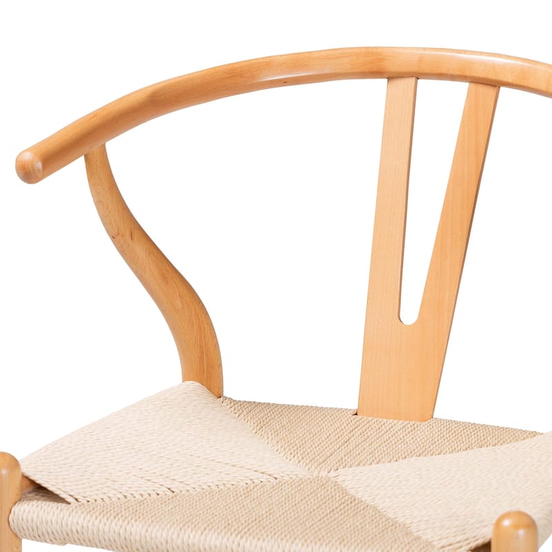 Paxton Modern & Contemporary 2-Piece Wood Bar Stool Set