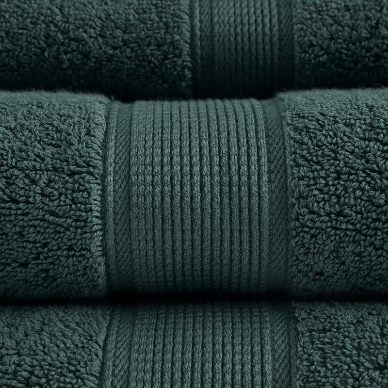 Madison Park Signature Cotton 8-piece Antimicrobial Towel Set