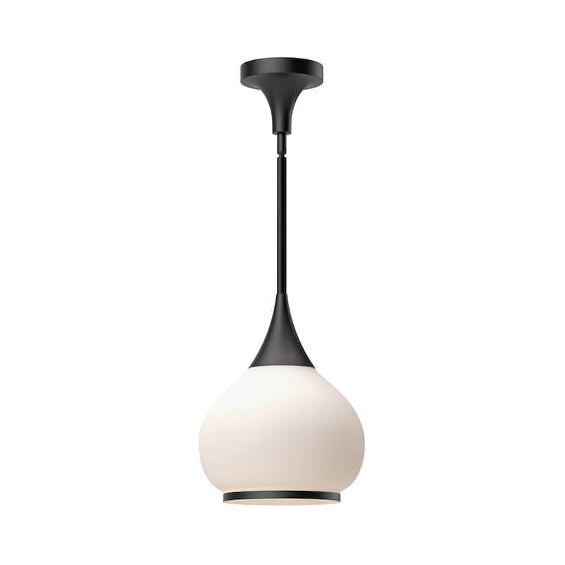 Alora Lighting PD524110OP Hazel 10" Wide Pendant with Opal Glass Shade