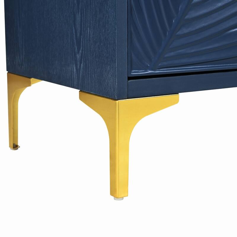 4-Door Sideboard with Adjustable Shelves,Multi-Functional Storage Cabinet for Home Organization