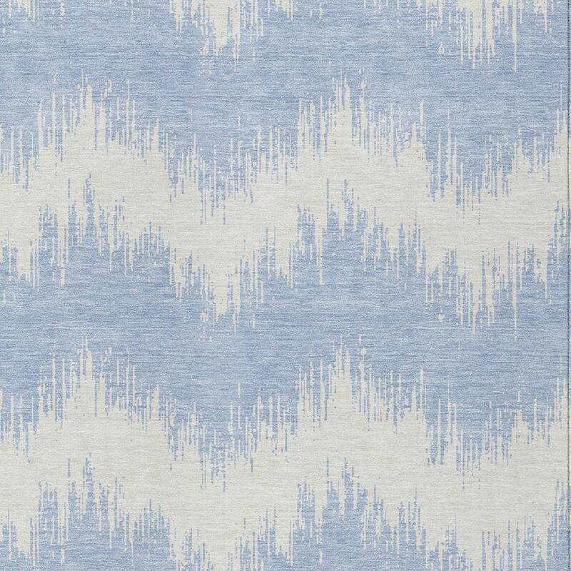HomeRoots Chevron Transitional Rectangle Outdoor Rug