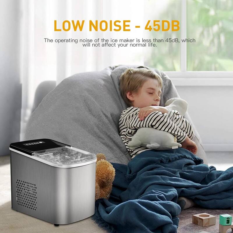 Portable Countertop Ice Maker for Home and RV
