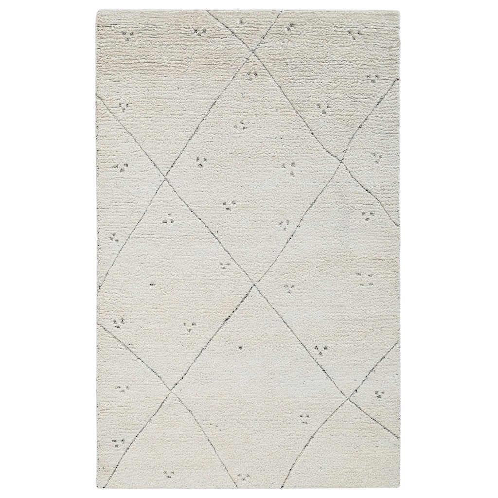 Terra by Obeetee Adab Carved Lines Black Rug