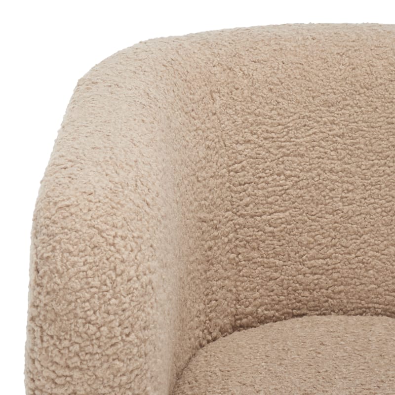 SAFAVIEH Couture Sammie 3-Leg Boucle Accent Chair - 30 in. W x 30 in. D x 29 in. H