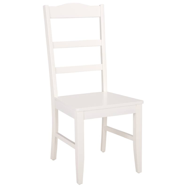 SAFAVIEH HOME Svetlana Ladder Back Side Chair - 18"W x 21"D x 40"H