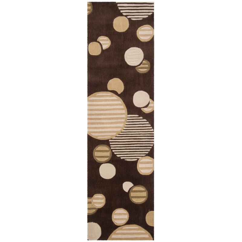 SAFAVIEH Handmade Modern Art Hanke Modern Polyester Rug