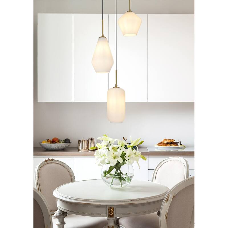 Gerald Glass 3-light Pendant