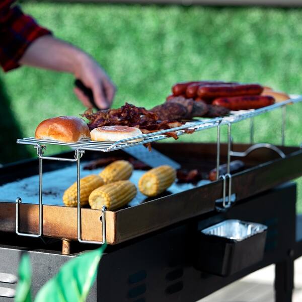 Yukon Glory Griddle Warming Rack Designed for Blackstone Griddles 28