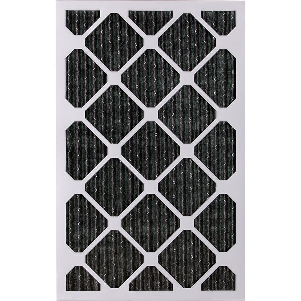 Nordic Pure 18x25x1 MERV 8 Pleated Plus Carbon AC Furnace Air Filters 18 x 25 x 1 3 Piece 