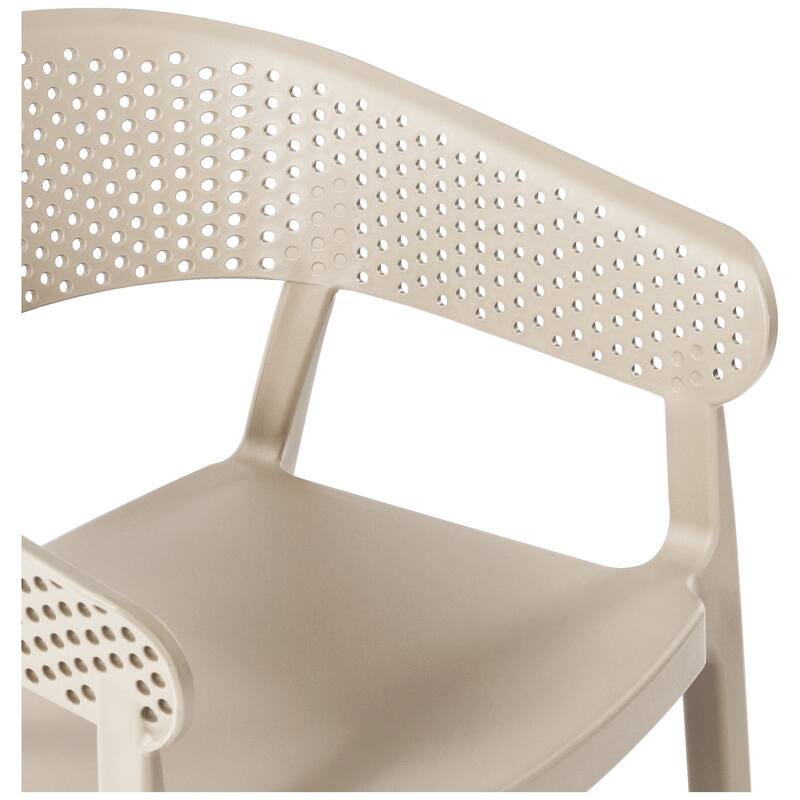 Frond and Form Outdoor Stacking Dining Armchair (Set of 2)