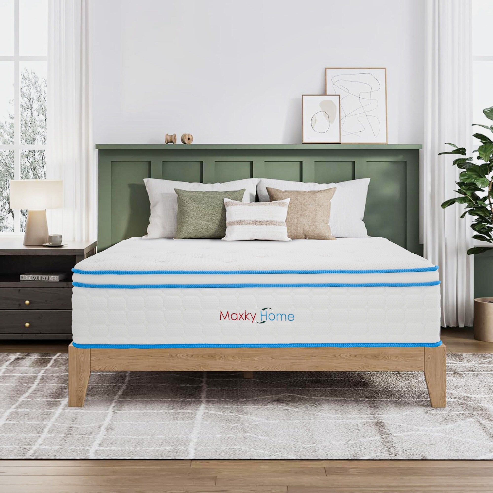 Queen size memory foam camping mattress discount