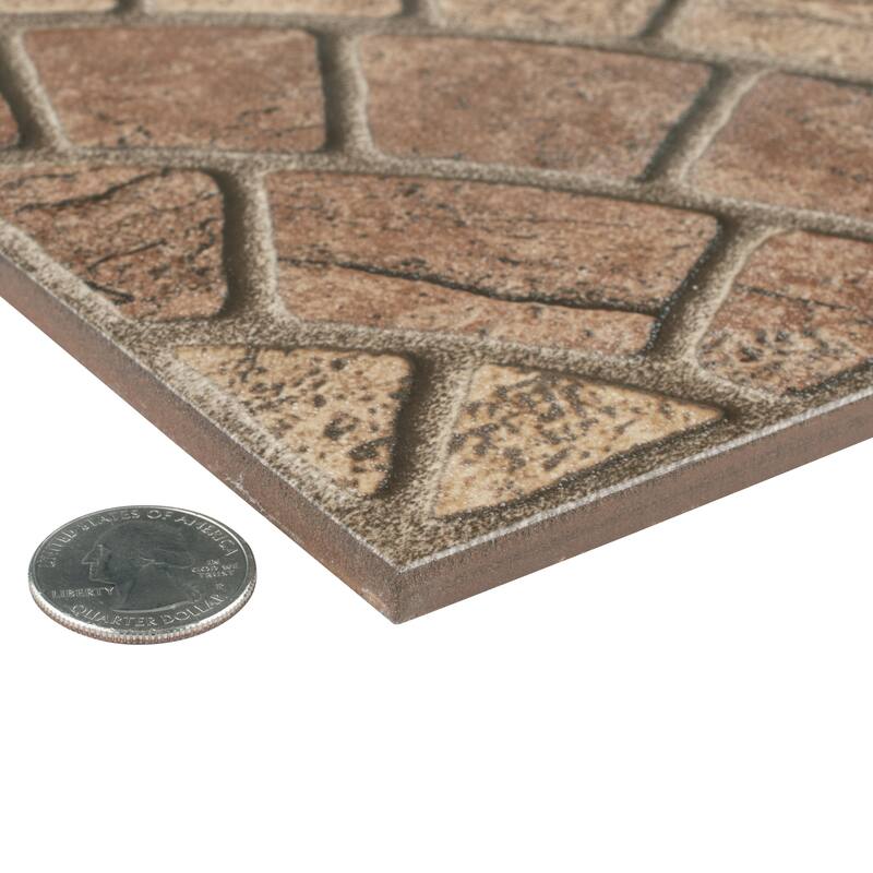 Merola Tile Dakar 17-3/4" x 17-3/4" Ceramic Floor and Wall Tile