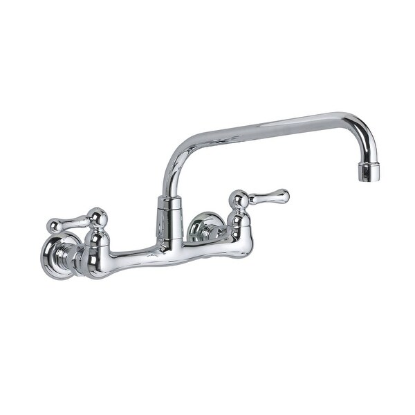 american standard 7298152 double handle wall mounted kitchen faucet with 8 spout from the heritage - Wall Mounted Kitchen Faucet american standard 7298152 double handle wall mounted kitchen faucet with 8 spout from the heritage - Wall Mounted Kitchen Faucet
