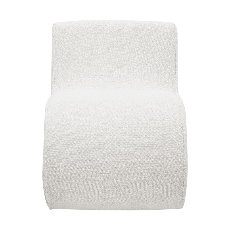 Austin Armless Curved Accent Chair