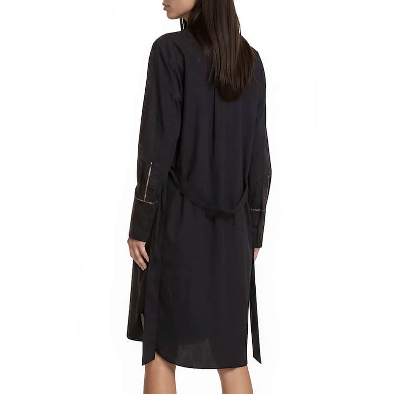 Burberry Ivery Belted Shirt Dress - Overstock - 43205143