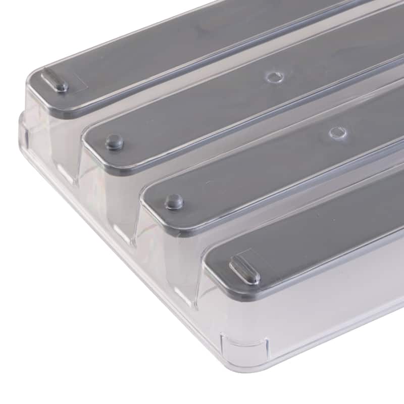 Kitchen Details 5 Compartment Cutlery Tray - 12.8"x 9"x 1.77"