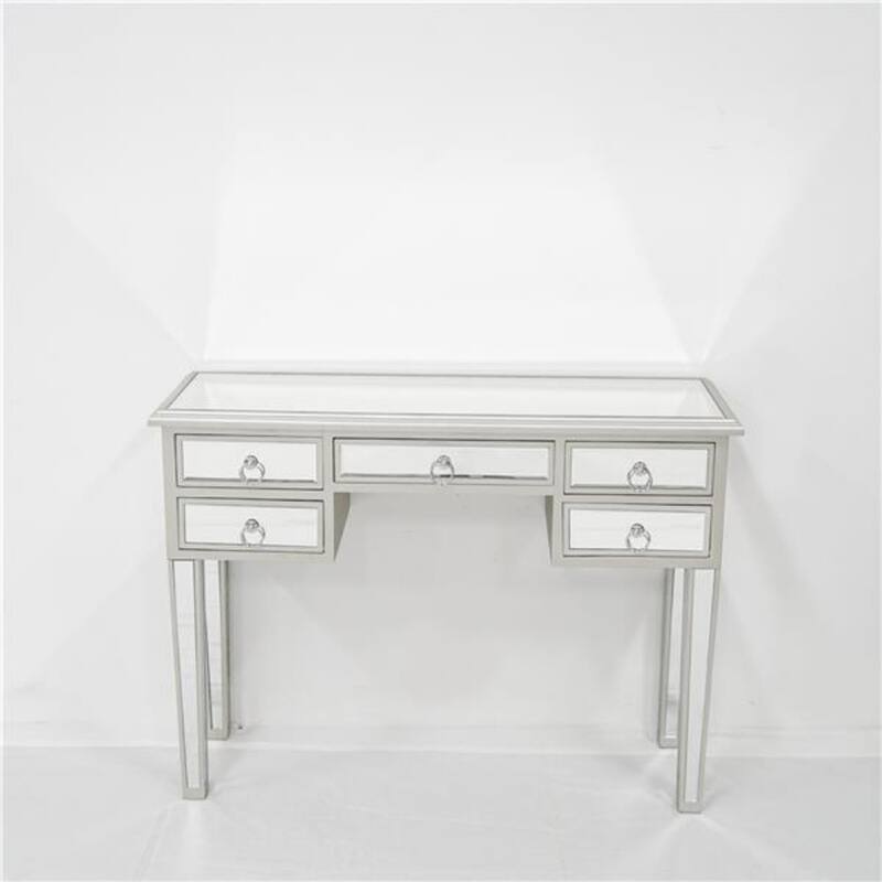Illusions Collection Mirrored Entryway Console - (41.73 x 15.35 x 31.1)”