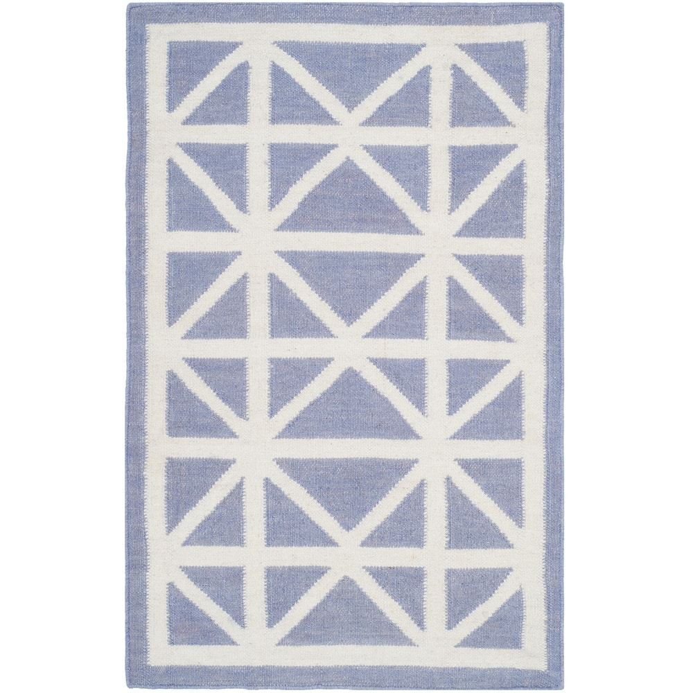 SAFAVIEH Handmade Flatweave Dhurries Vistina Modern Moroccan Wool Rug
