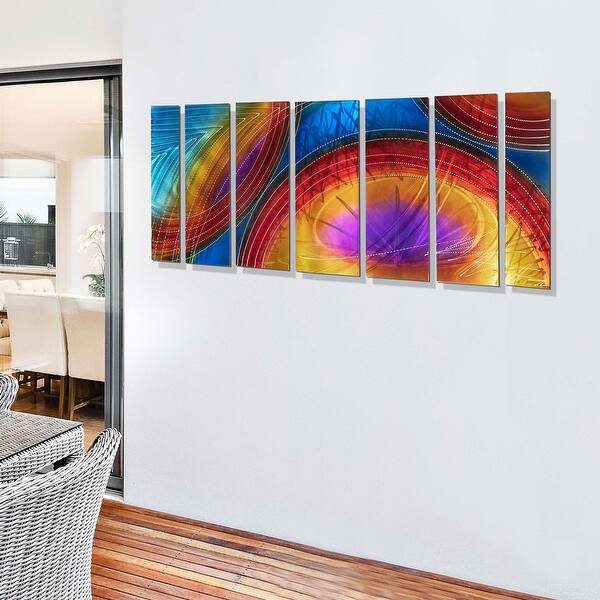 Shop Statements2000 Abstract Modern Metal Wall Art Panels Painting