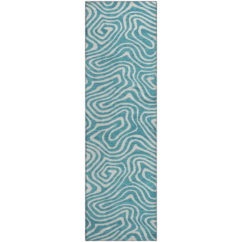 Premium Washable Super Soft Modern Maze Mayfield Rug