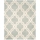 preview thumbnail 24 of 40, SAFAVIEH Handmade Chatham Chessie Modern Wool Rug 8' x 10' - Grey/Ivory - Rectangle