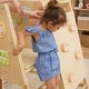 preview thumbnail 4 of 5, Avenlur Cherry 5-in-1 Wooden Indoor Climber - Montessori Play Gym for Toddlers & Kids - Natural