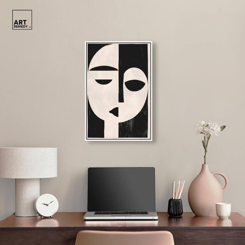 The Mask I Canvas by Art Remedy
