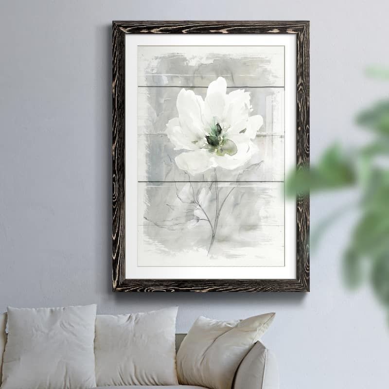 Farmhouse Rose II-Premium Framed Print - Ready to Hang