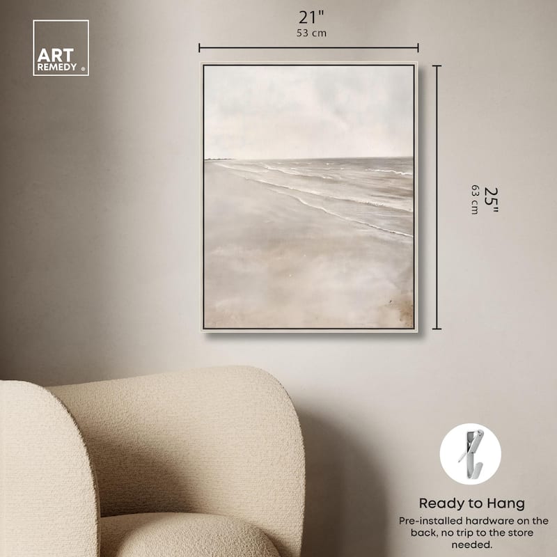 Vastness of the Sea I Canvas by Art Remedy