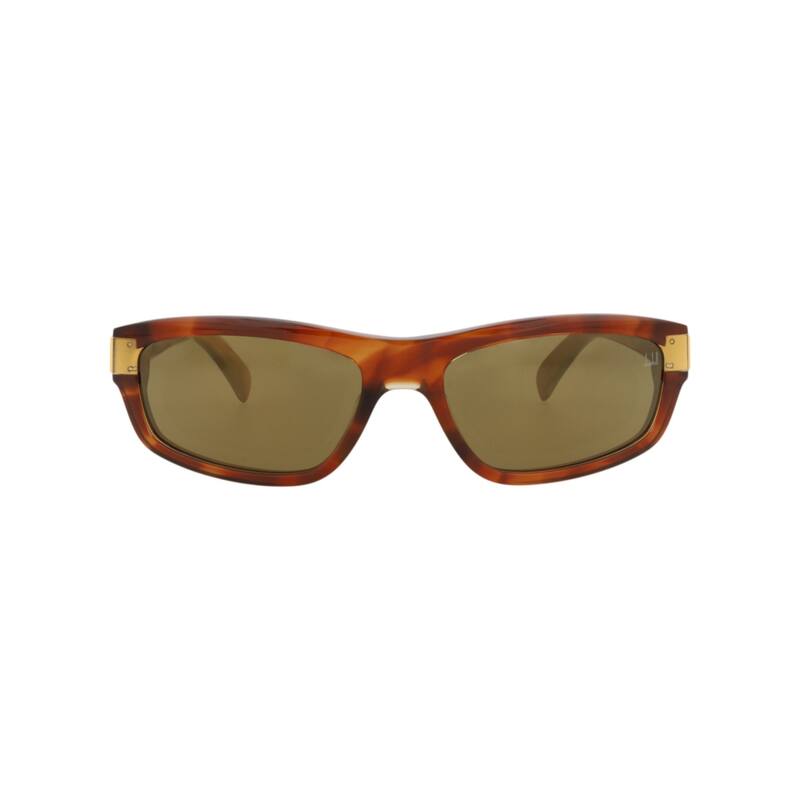 Dunhill Square-Frame Recycled Acetate Sunglasses - Havana Havana Bronze - Multi - Grey Lens