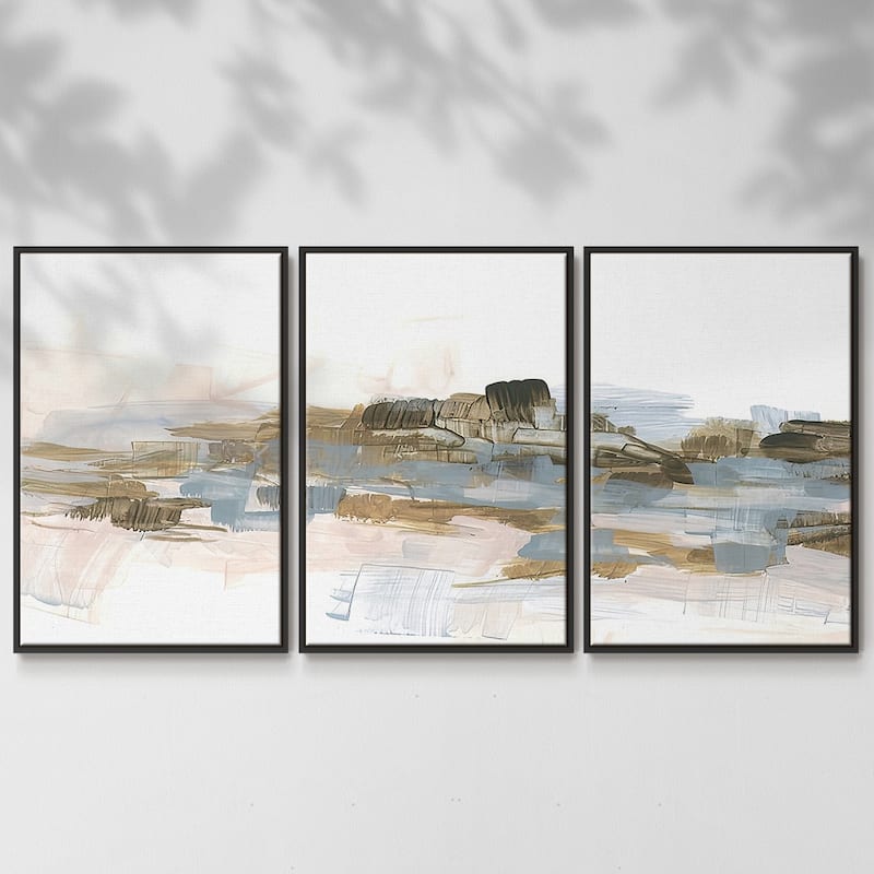 Tide Pool Serenity II - Multi Piece Framed Canvas