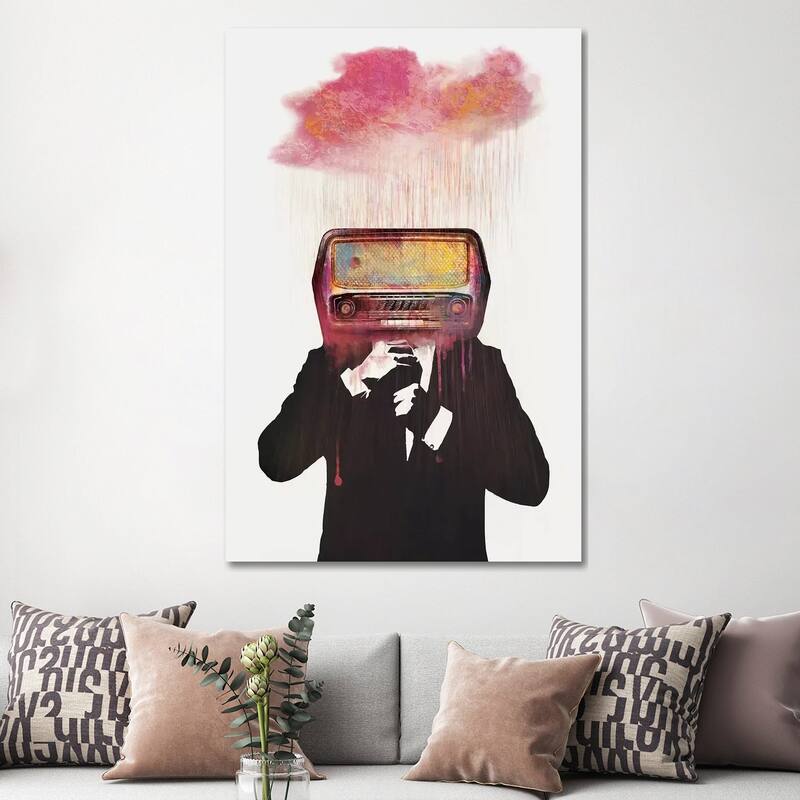 iCanvas "Radiohead" by Daniel Taylor Canvas Print