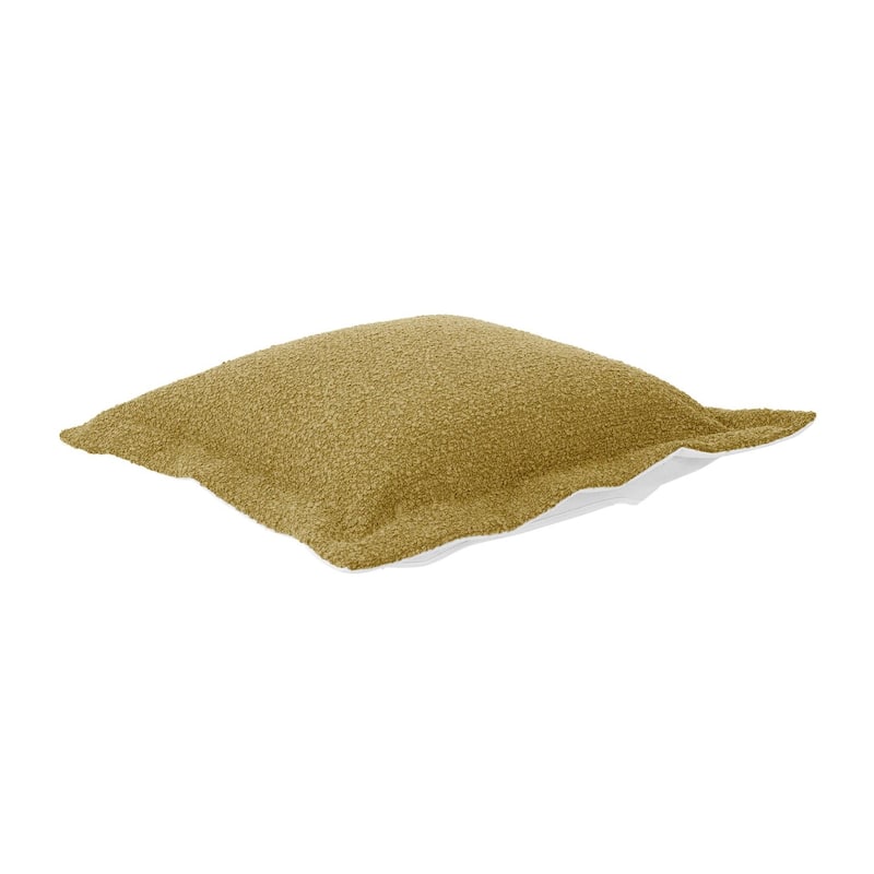Allan Andrews Indoor/Outdoor Puff Ottoman Cushion & Cover Only, Alicante Collection - Gold