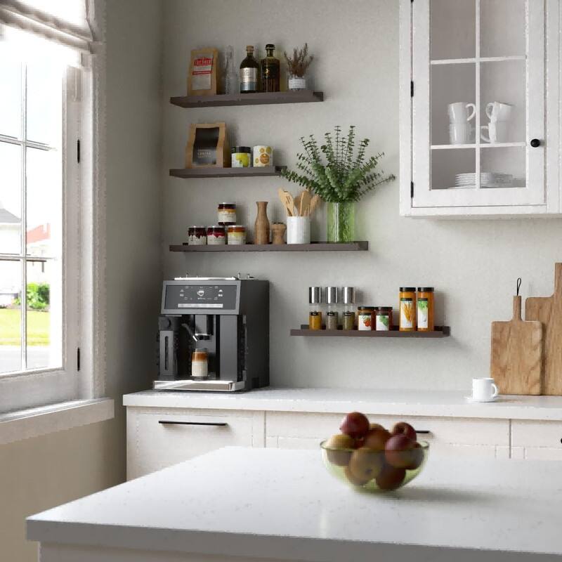 5 Set Floating Shelves for Wall Decor