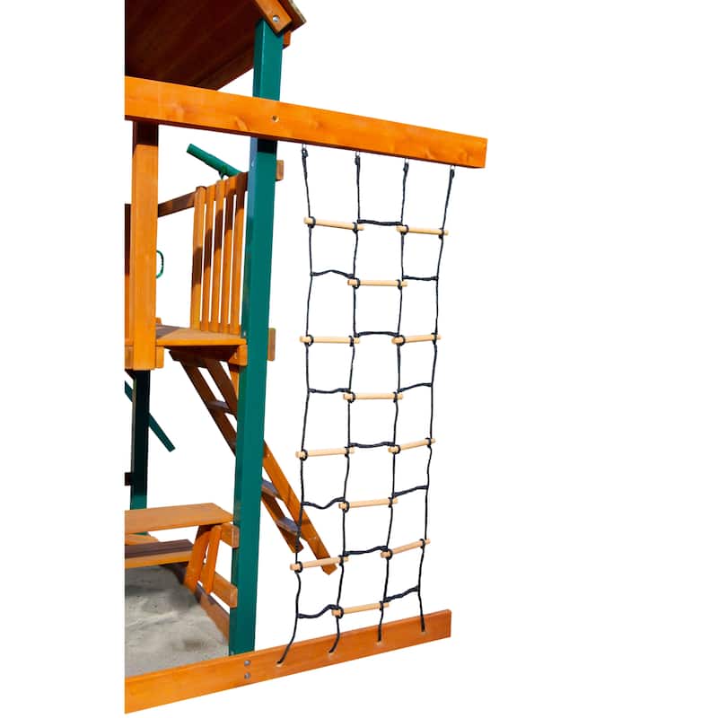 Swing-N-Slide Climbing Cargo Net Kit for Swing Sets - 30 in. W x 96 in. L