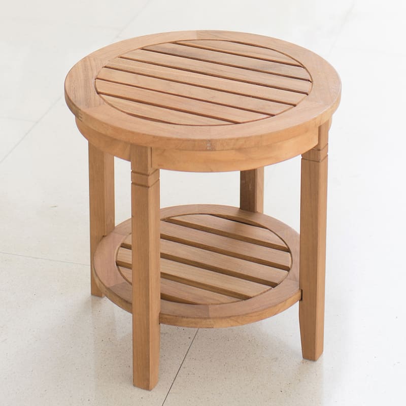 Cambridge Casual Sherwood Teak Patio Side Table