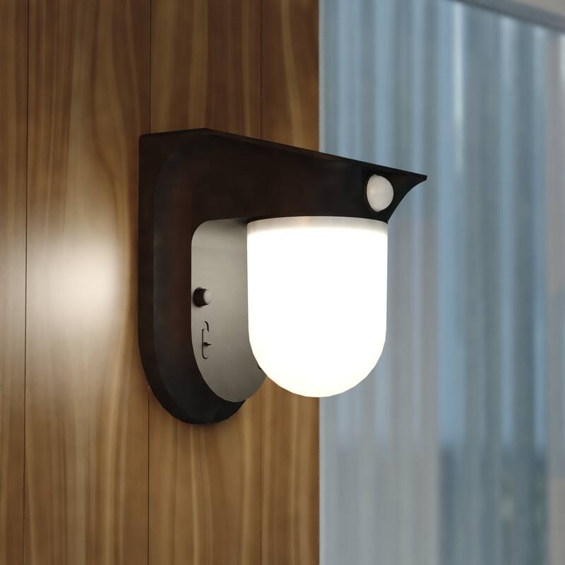Vaxcel Lighting T0724 Outdoor Security 7" Tall LED Outdoor Wall Sconce