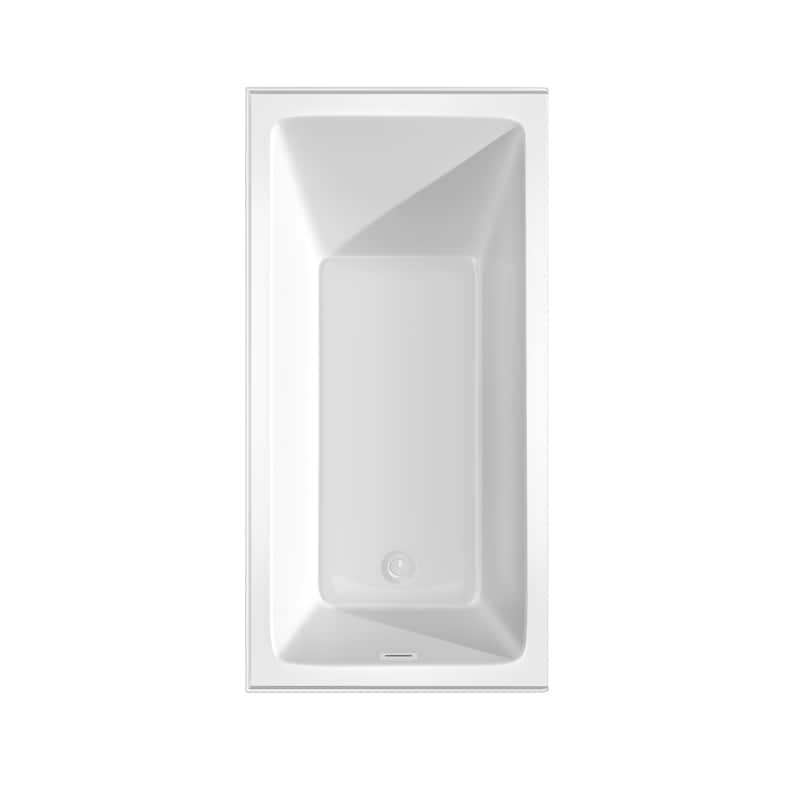 Wyndham Collection WCBTW16030L18 Grayley 60" Three Wall Alcove Acrylic