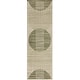 preview thumbnail 15 of 55, Nourison Astra Machine Washable Indoor Only Graphic Area Rug 2' x 6' - Ivory/Olive - Runner