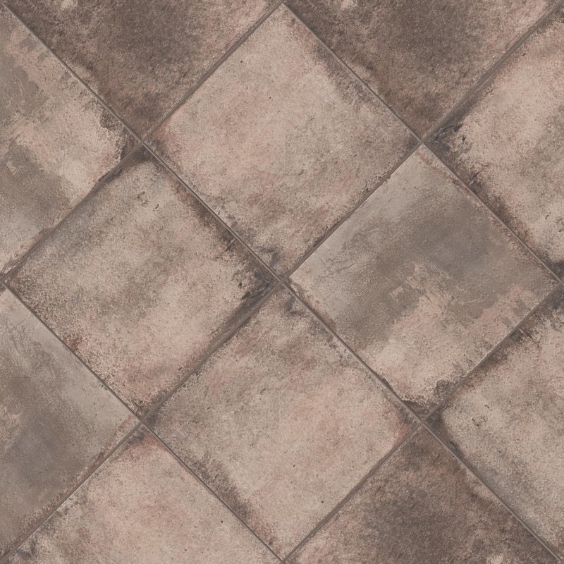 Merola Tile D'Anticatto Marrone 8-3/4" x 8-3/4" Porcelain Floor and Wall Tile