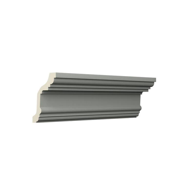 3 1/2"H x 2 5/8"P x 4 1/2"F x 96"L Rayne Crown Moulding - 1-Pack