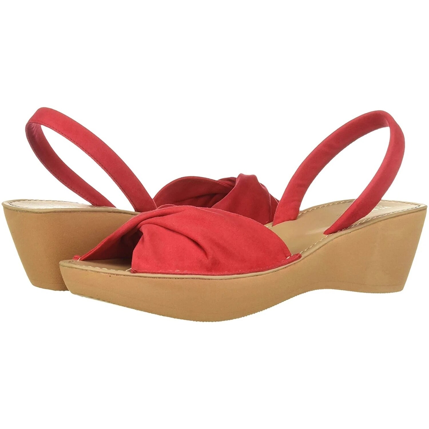 Kenneth Cole Reaction Women's Fine Twist Sandals Shoes Red Size 7.5M - 7.5  M - Bed Bath \u0026 Beyond - 40587604