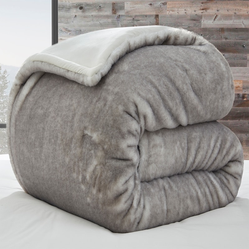 Fox in the Coconut Tree - Coma Inducer® Oversized Comforter Set - Frosty Gray Coconut