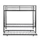 preview thumbnail 7 of 31, Twin over Twin Size Metal Bunk Bed with Trundle