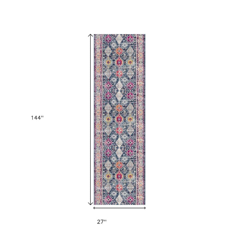 HomeRoots Southwestern Modern Runner Area Rug