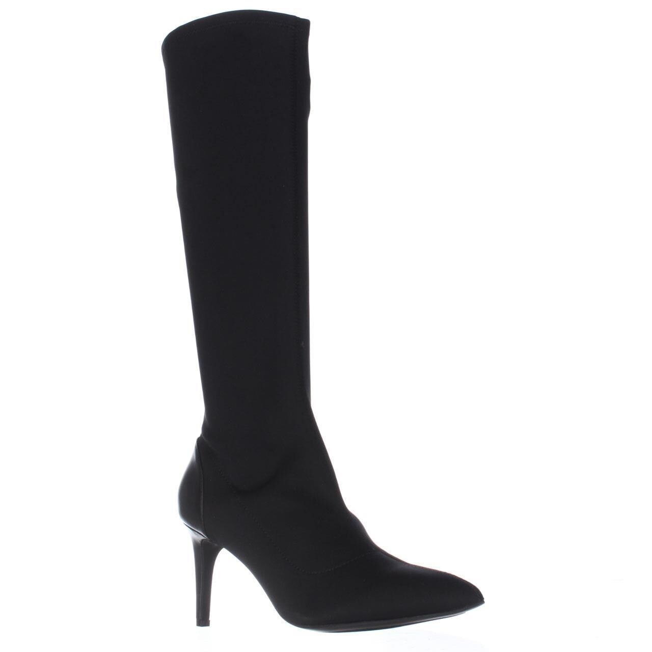 studded knee high stretch boot charles by charles david
