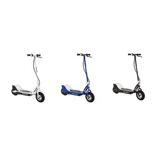 Razor E325 24v Kids Scooter, White + E325 Scooter, Navy + E325 Scooter 