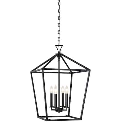 Savoy House 3-421-4 Townsend 4 Light 17" Wide Taper Candle Pendant