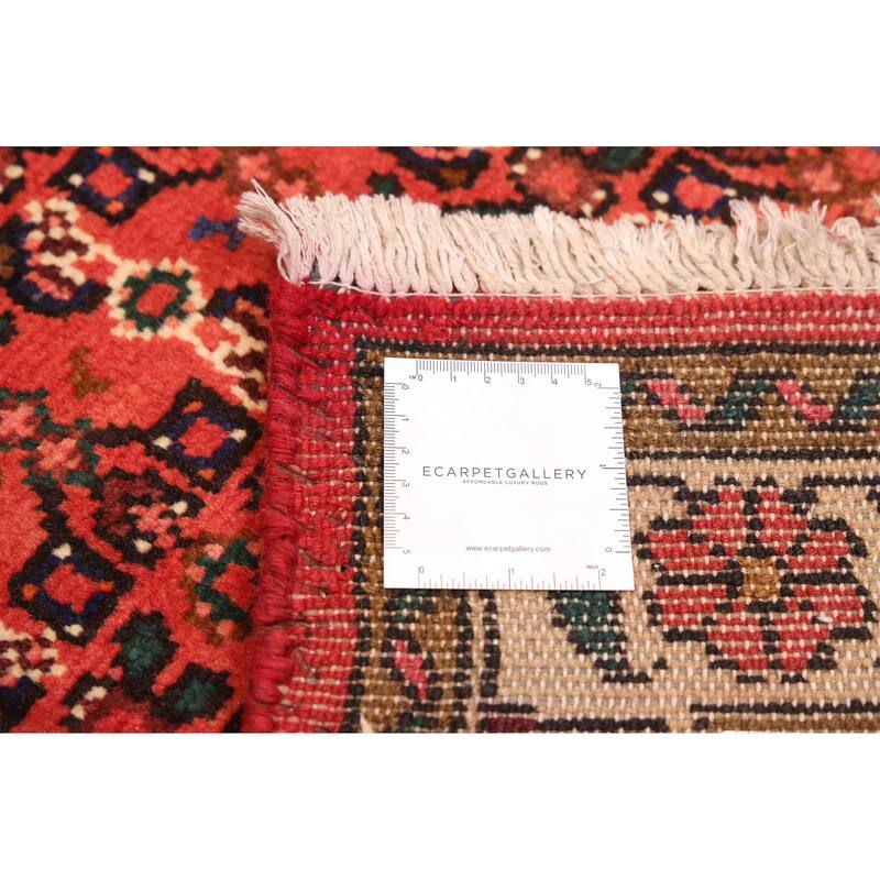 ECARPETGALLERY Hand-knotted Andelz Red Wool Rug - 3'1 x 6'1